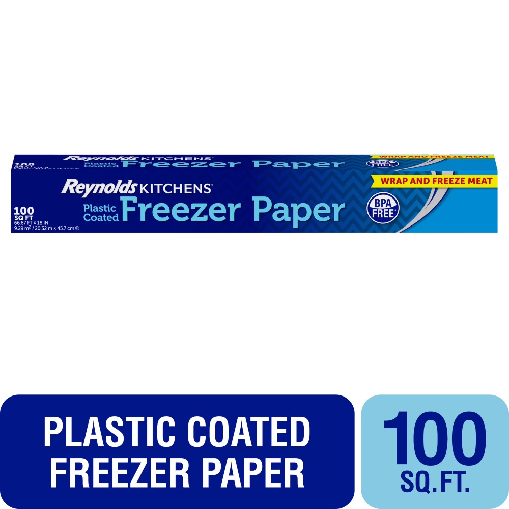 Kitchen Roll Baking - Plastic Coated Freezer Paper Roll for