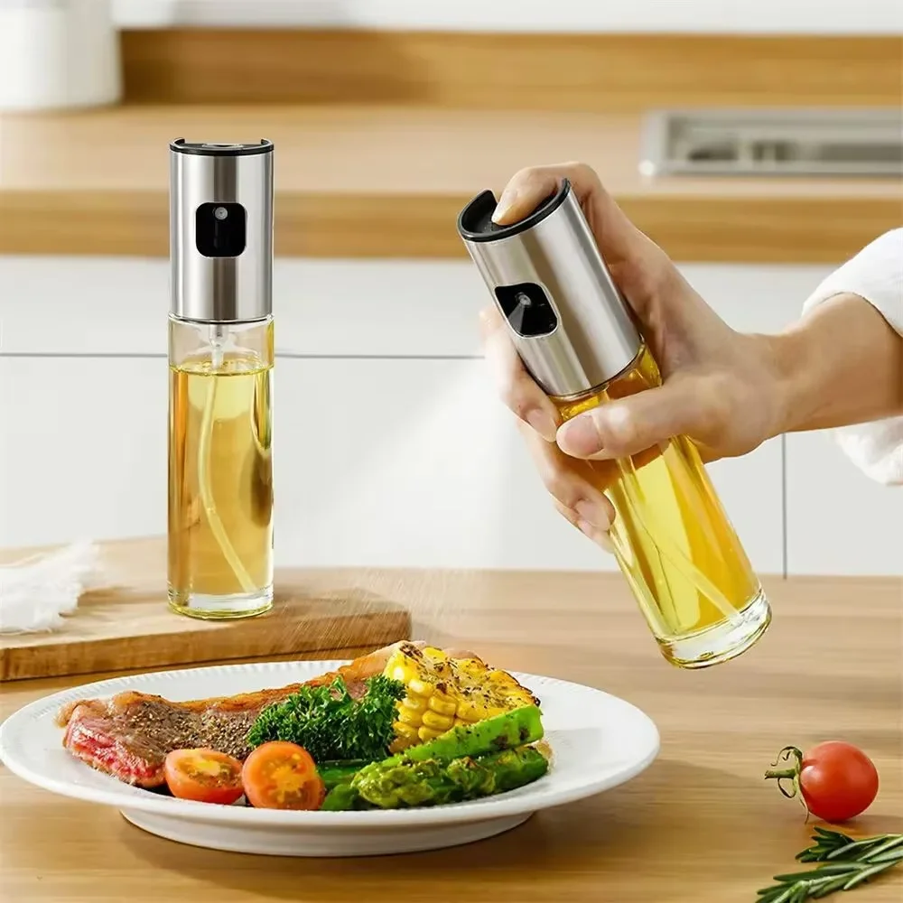 Kitchen Baking Ware - Glass Oil Sprayer for Cooking Olive