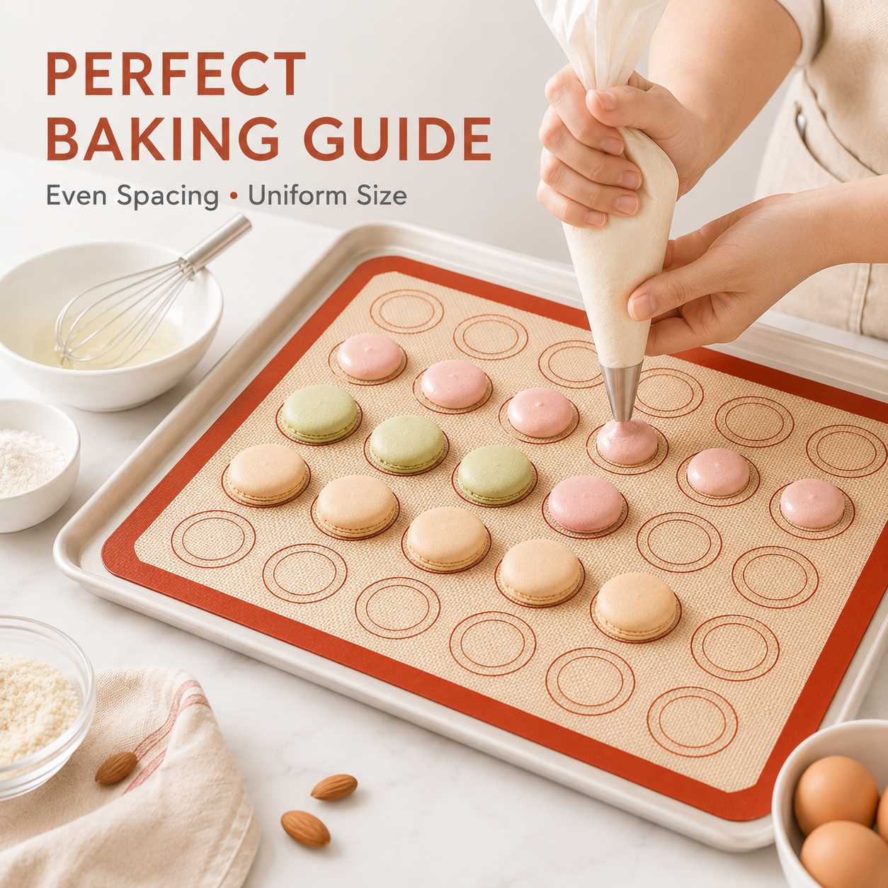 Kitchen Roll Baking - Non Stick Silicone Baking Mat 42x30cm