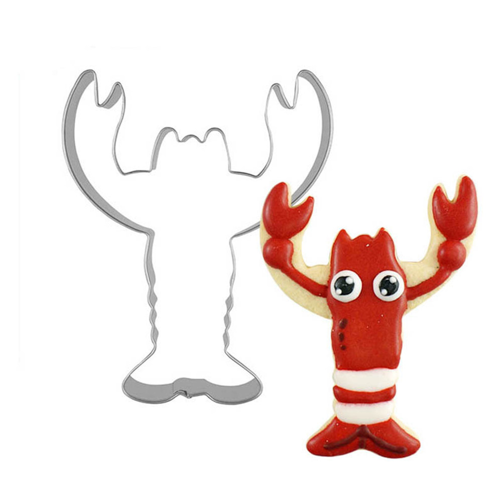 4pcs Lobster Shape Cookie Cutt - огляд і ціна Kitchen Design For Baking