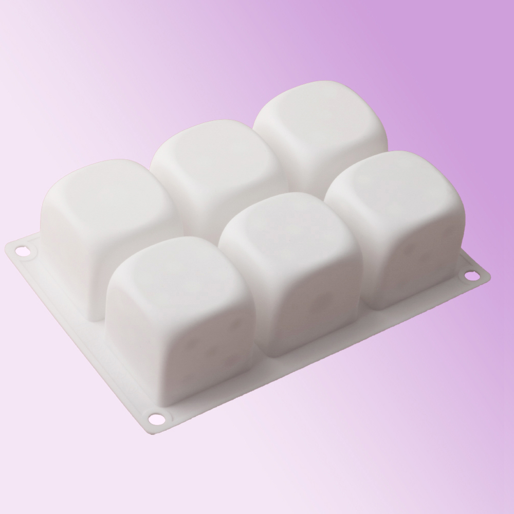 6-Cell Cube Mousse Cake Mould  - огляд і ціна Kitchen Design For Baking