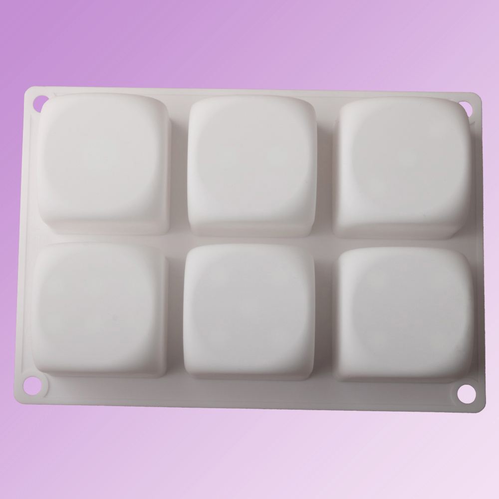6-Cell Cube Mousse Cake Mould  - огляд і ціна Kitchen Design For Baking