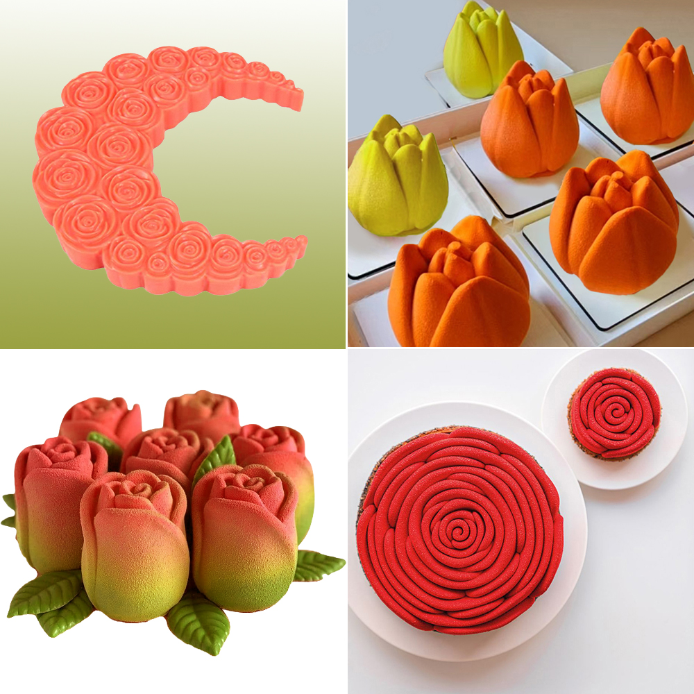 French Mousse Cake Molds Valen - огляд і ціна Kitchen Design For Baking