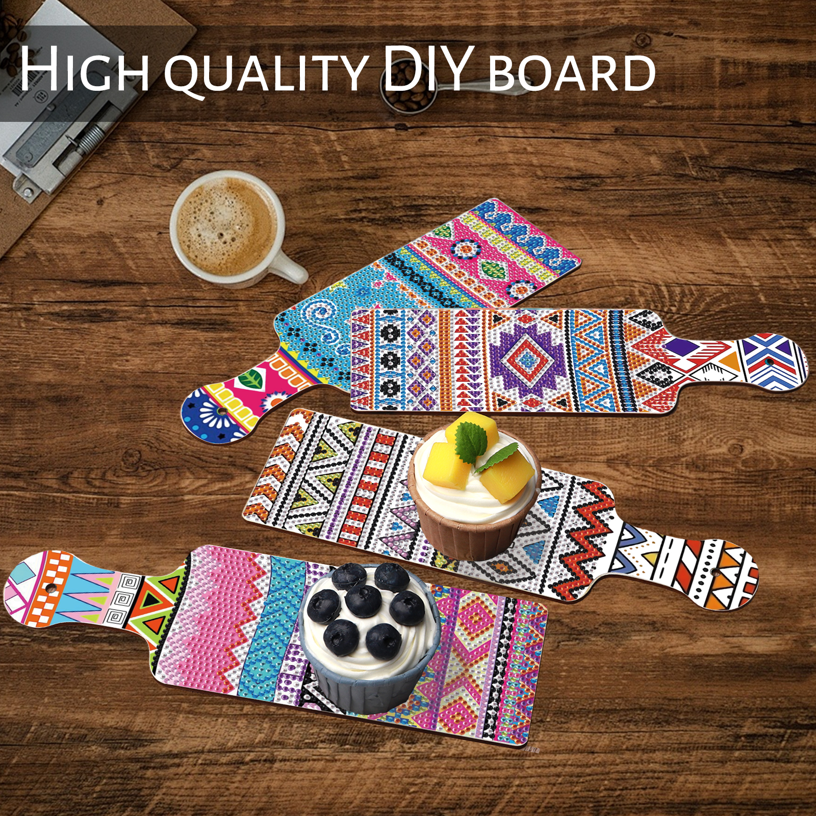 4Pack DIY bohemia Diamond Art  - огляд і ціна Miniature Baking Kitchen