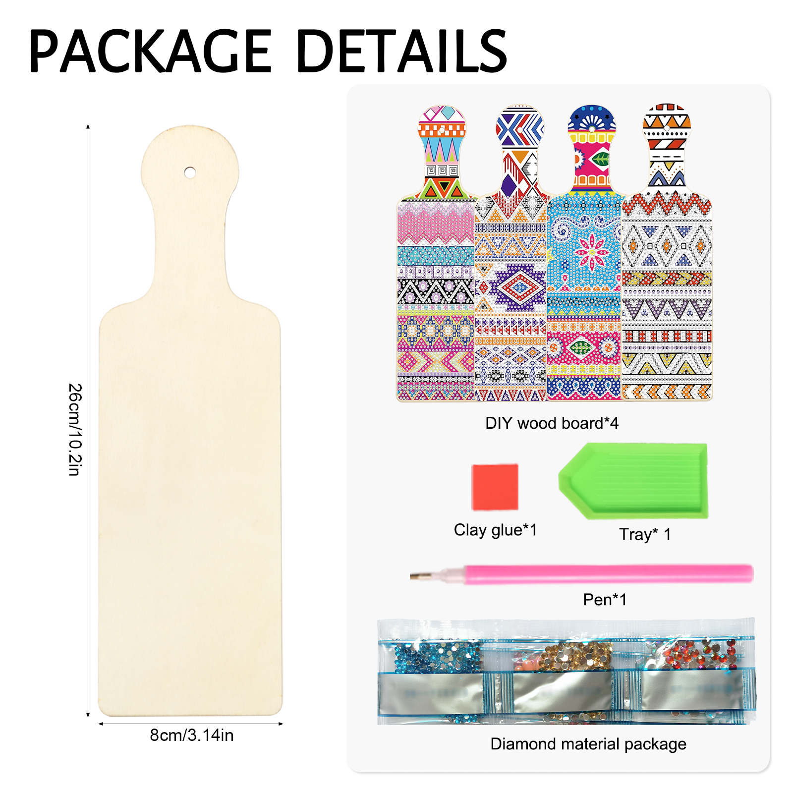 4Pack DIY bohemia Diamond Art  - огляд і ціна Miniature Baking Kitchen
