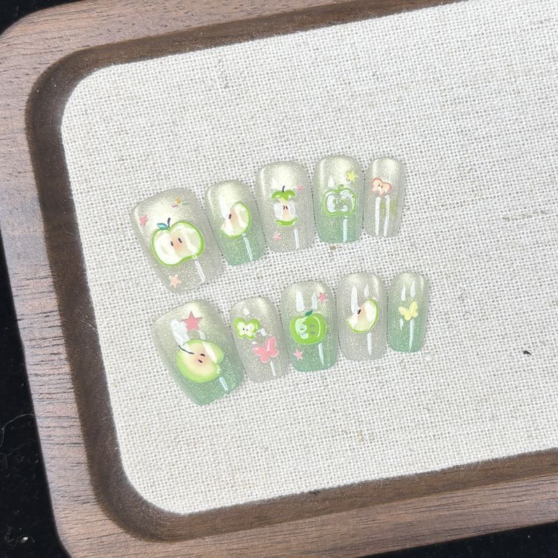 10pcs Handmade Cute Fake Nail  - огляд і ціна Decorating Tip Set