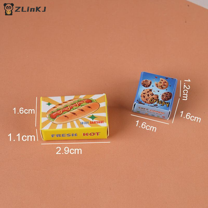 ▶5 Sets Miniature Fast Food Pa - огляд і ціна Miniature Baking Kitchen