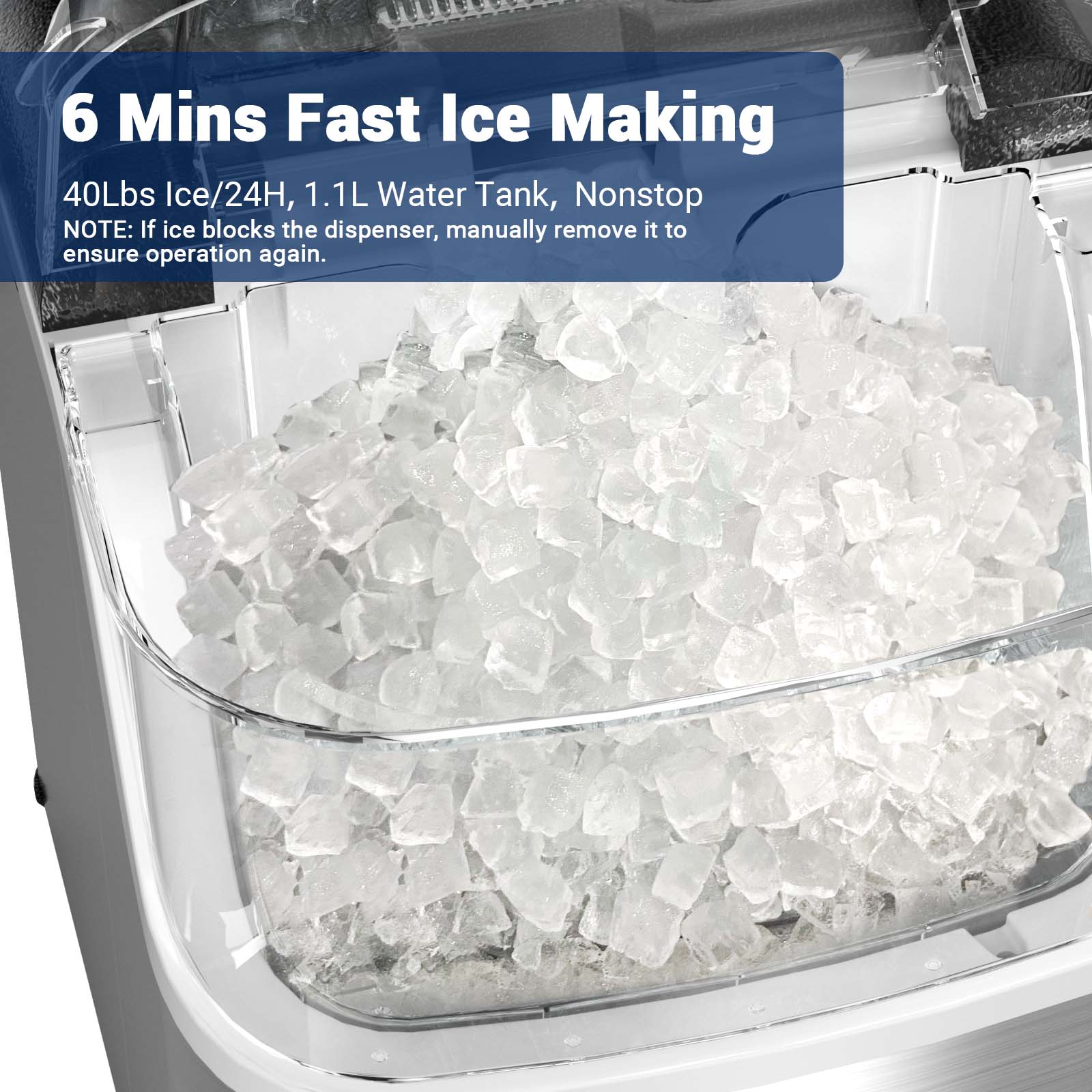 Nugget ice Maker countertop, S - огляд і ціна Miniature Baking Kitchen