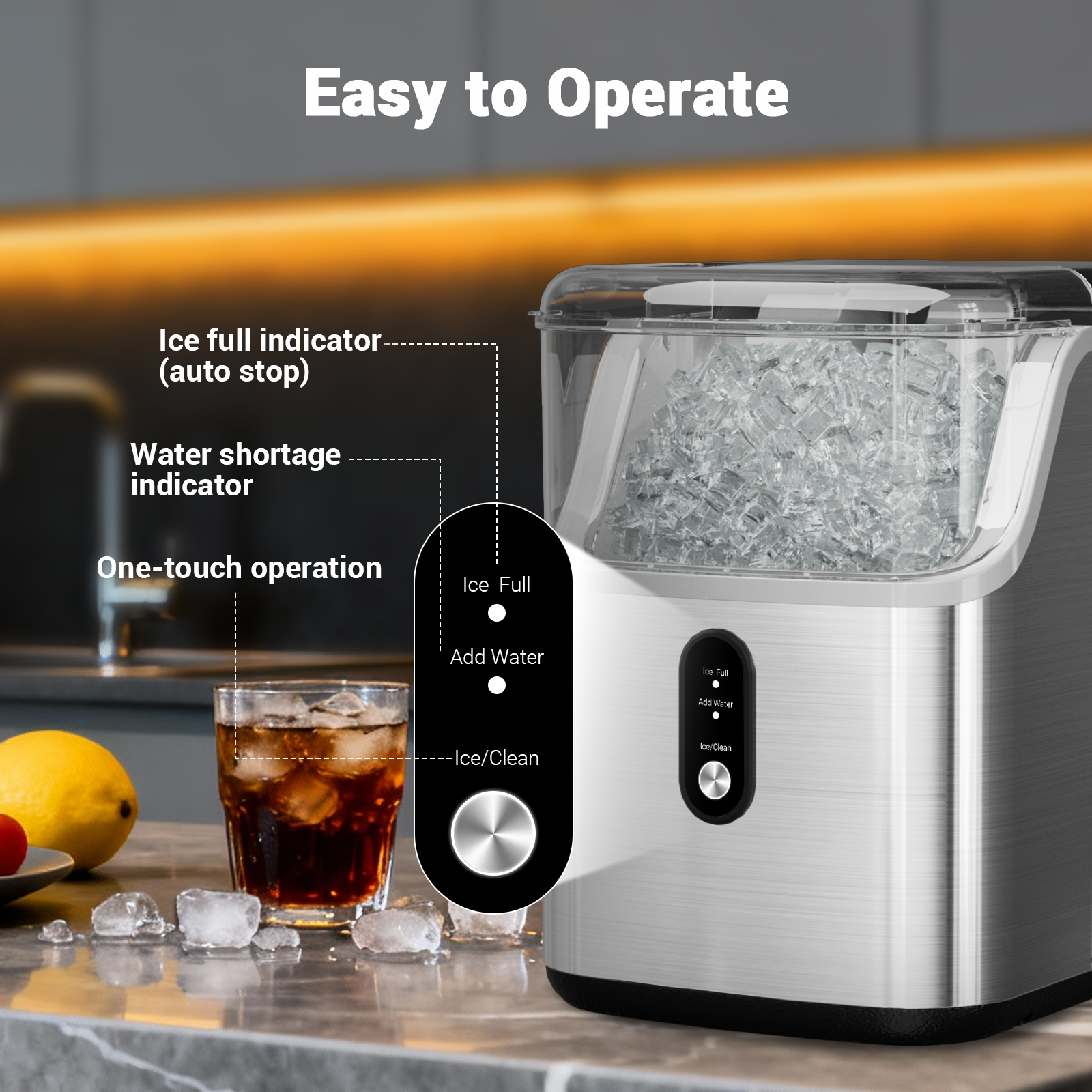 Nugget ice Maker countertop, S - огляд і ціна Miniature Baking Kitchen