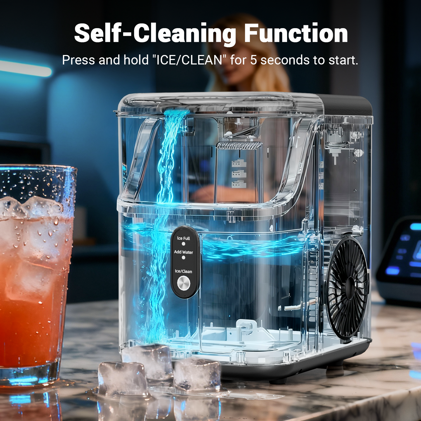 Nugget ice Maker countertop, S - огляд і ціна Miniature Baking Kitchen