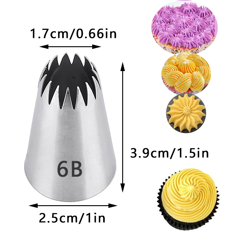 Nozzle Cake Decorating Tips St - огляд і ціна Piping Bag Disposable