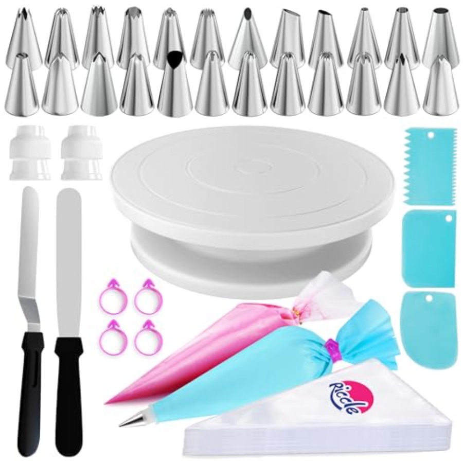 88 pcs Cake Decorating Kit wit - огляд і ціна Piping Bag Disposable