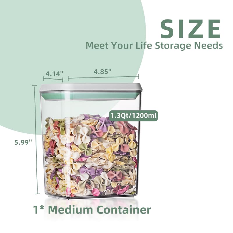 Ankou 3Pcs 1.2L Pop Airtight F - огляд і ціна Kitchen Zo