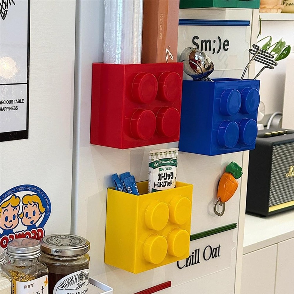 Lego-Style Magnetic Refrigerat - огляд і ціна Kitchen Baking Tins