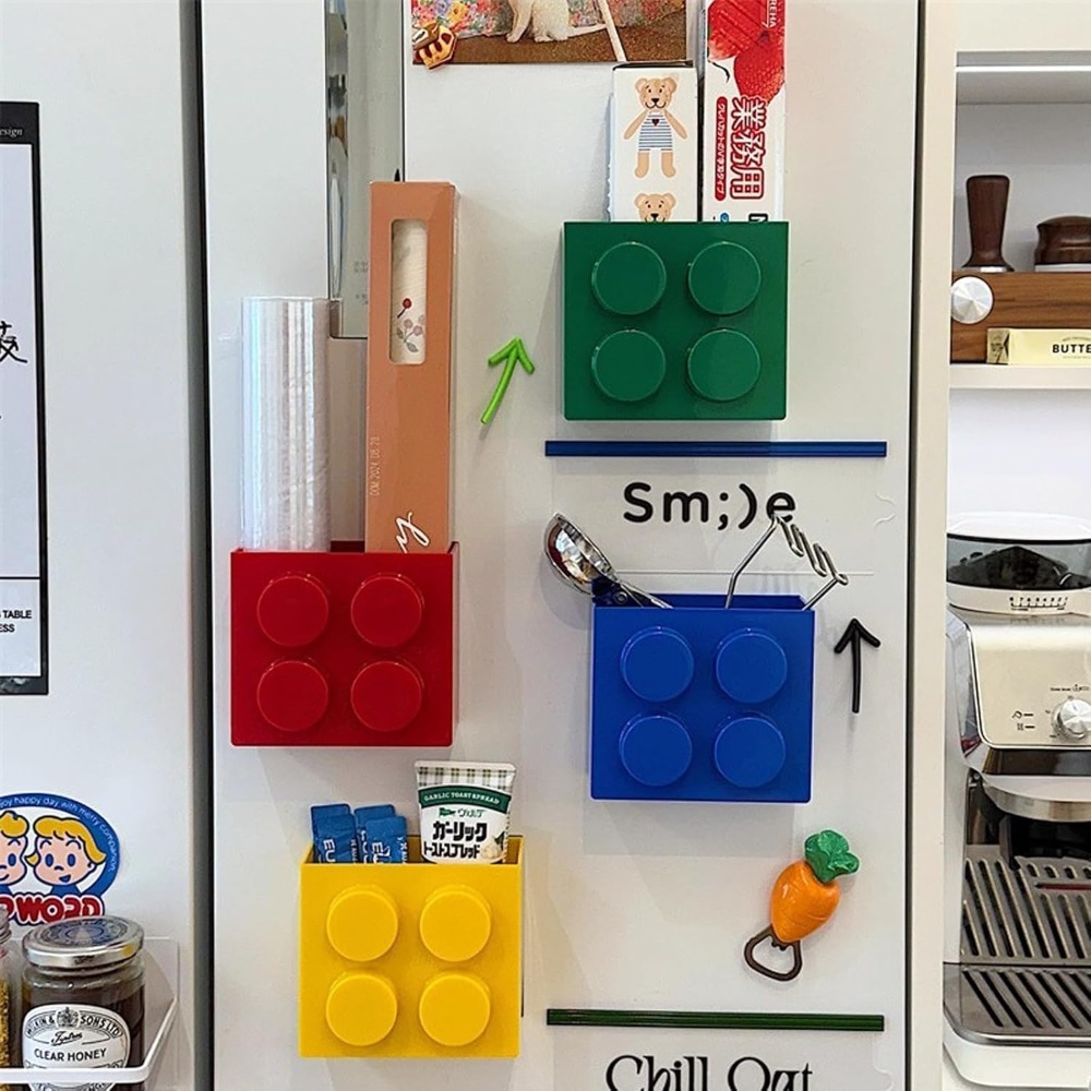 Lego-Style Magnetic Refrigerat - огляд і ціна Kitchen Baking Tins