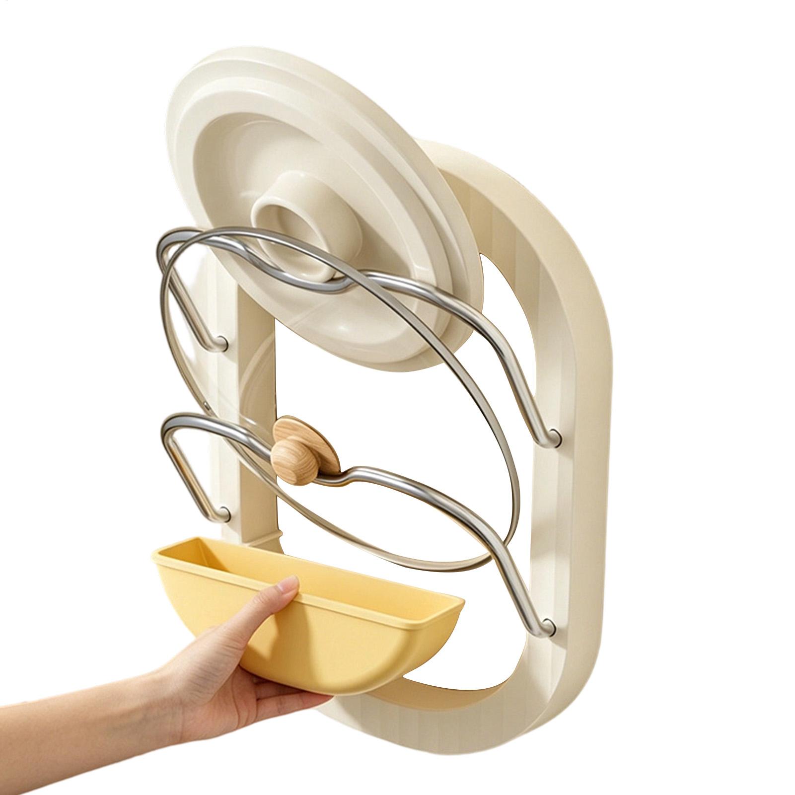 Pot Lid Rack 2-Tier Wall Mount - огляд і ціна Kitchen Baking Drawer
