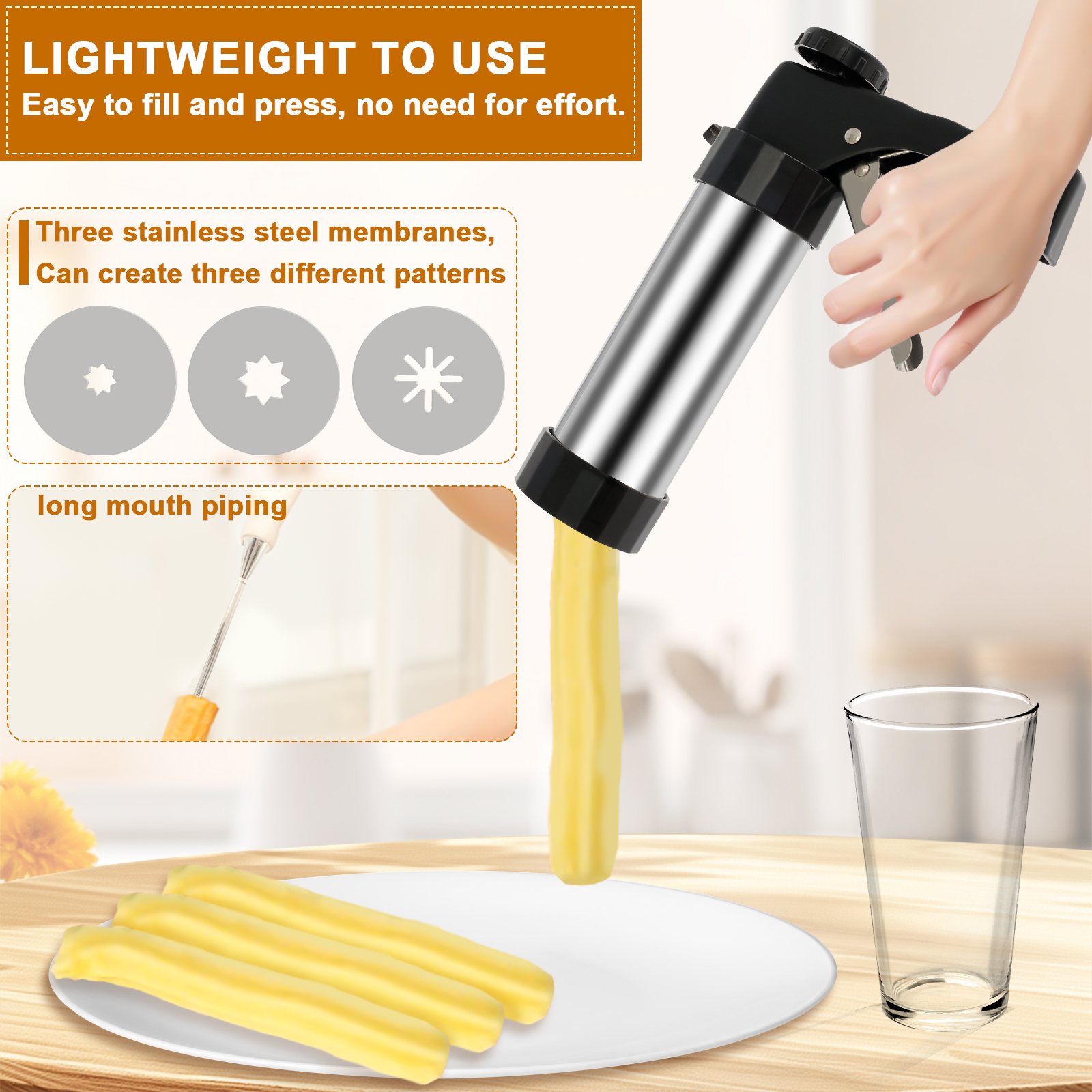 Churrera Churro Maker Machine  - огляд і ціна Kitchen Baking Equipment