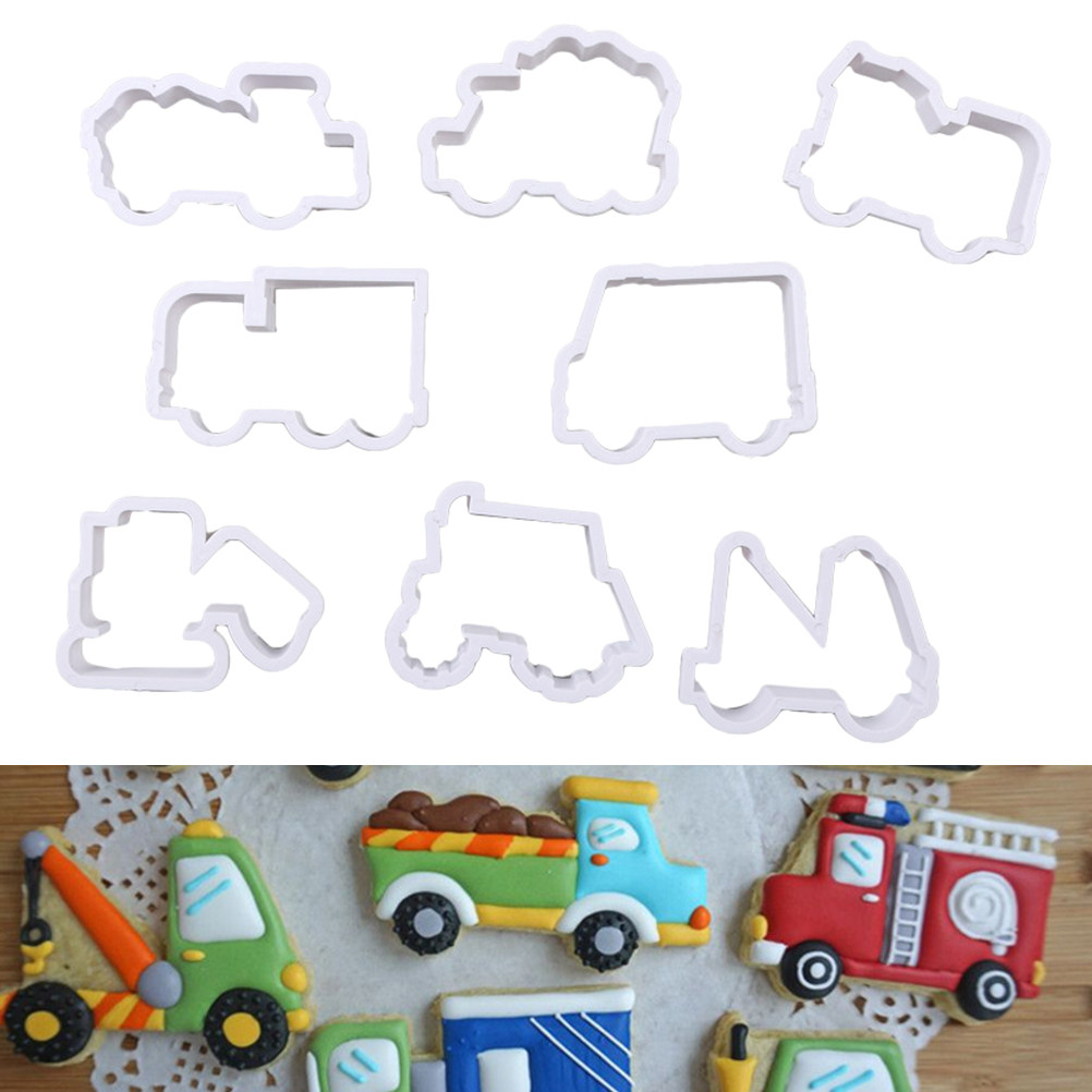 8Pcs Cute Car Design Plastic C - огляд і ціна Kitchen Design For Baking