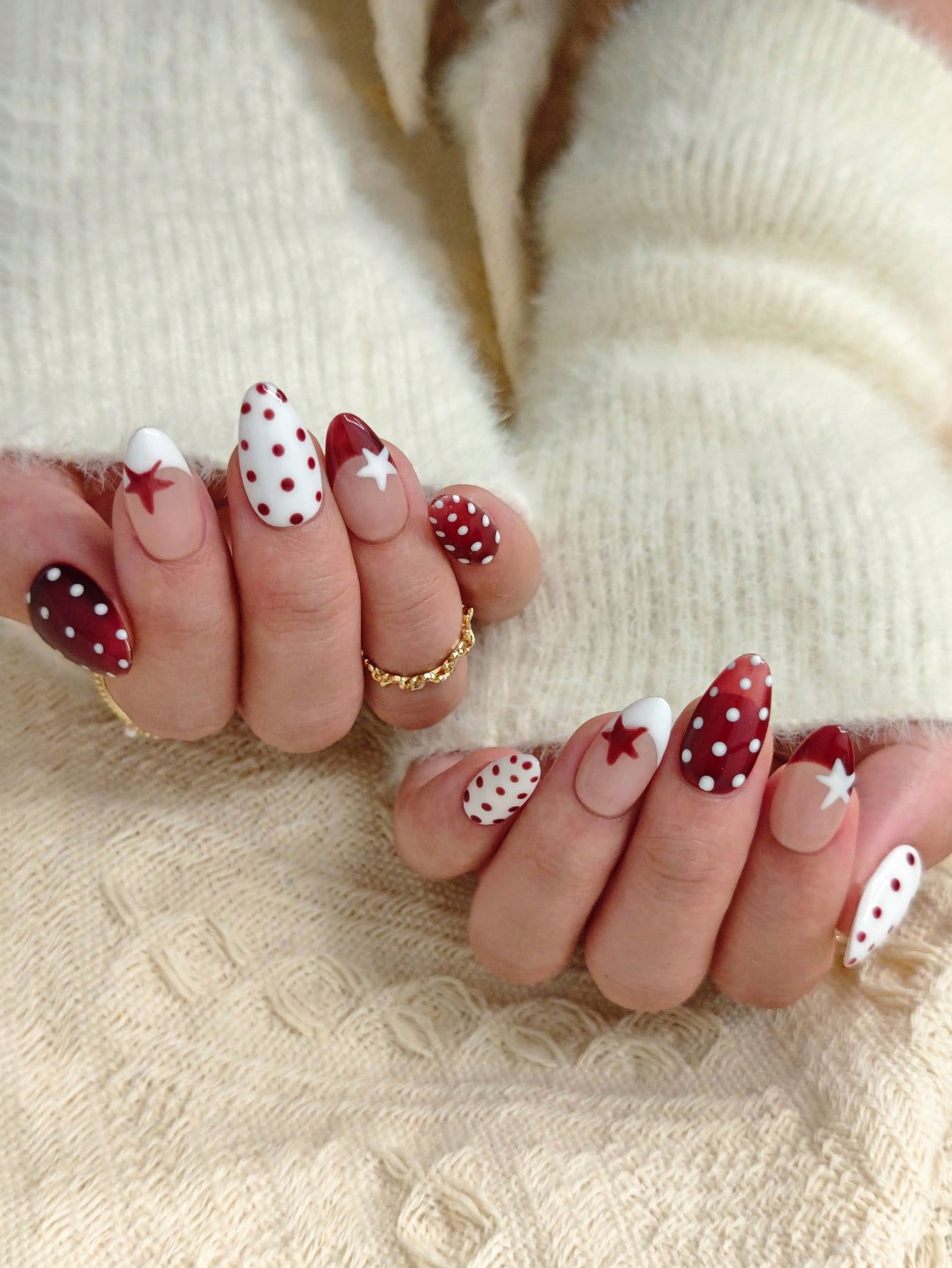 10pcs Handmade Red White Polka - огляд і ціна Decorating Tip Set