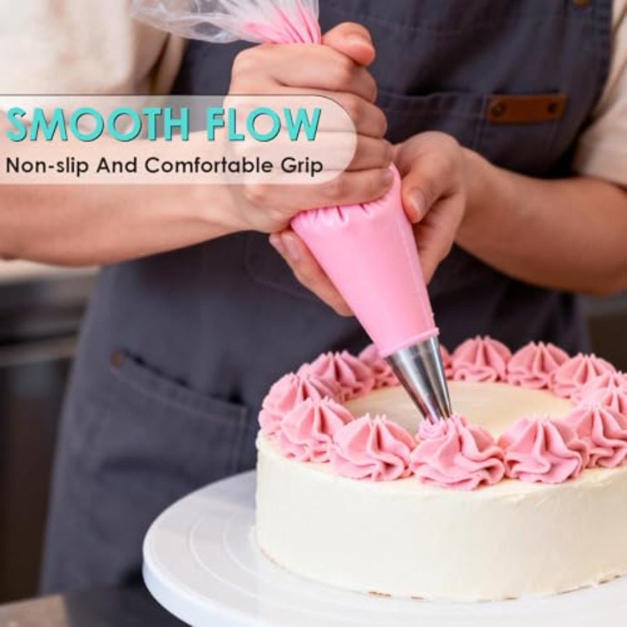 100Pcs 12 Inch Anti-Burst Disp - огляд і ціна Piping Bag Disposable
