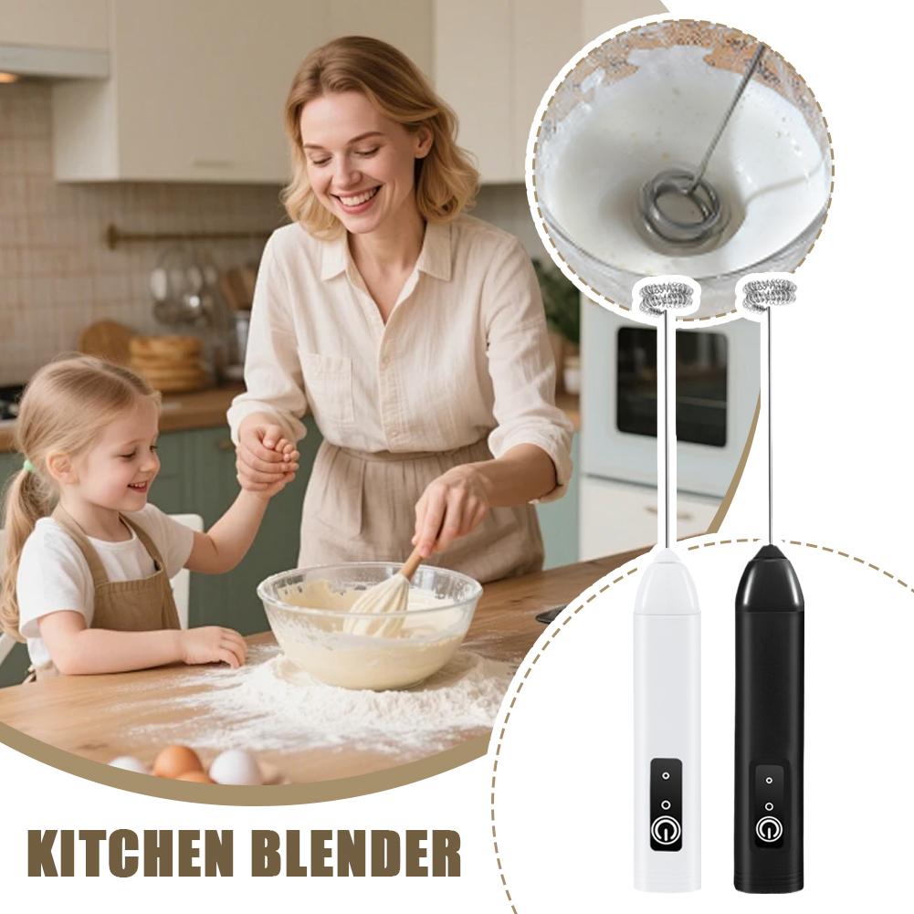 Wireless Electric Milk Frother - огляд і ціна Miniature Baking Kitchen