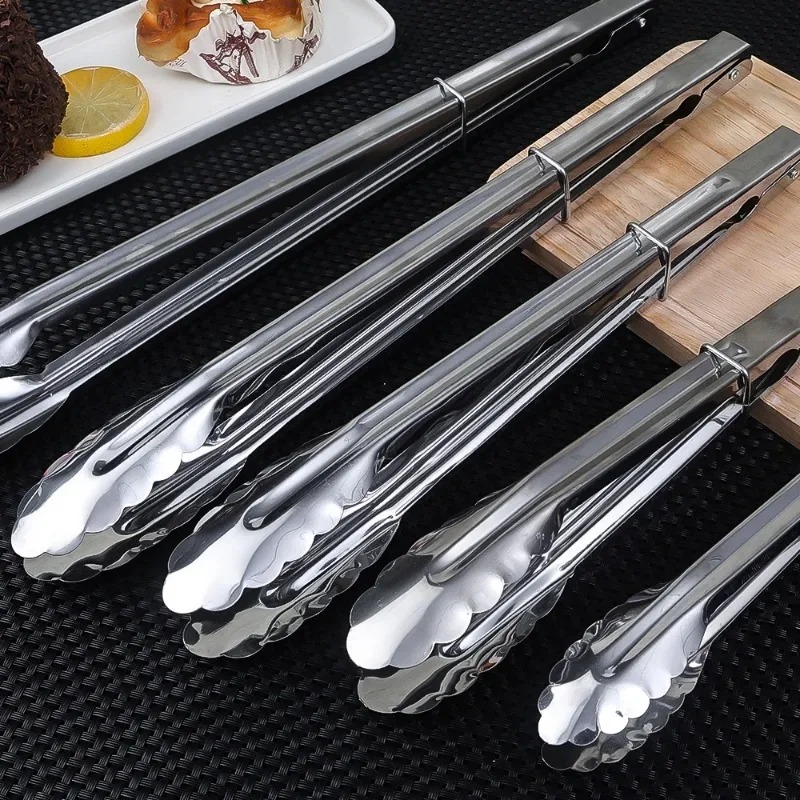 5/1PC Stainless Steel BBQ Tong - огляд і ціна Kitchen Baking Ware