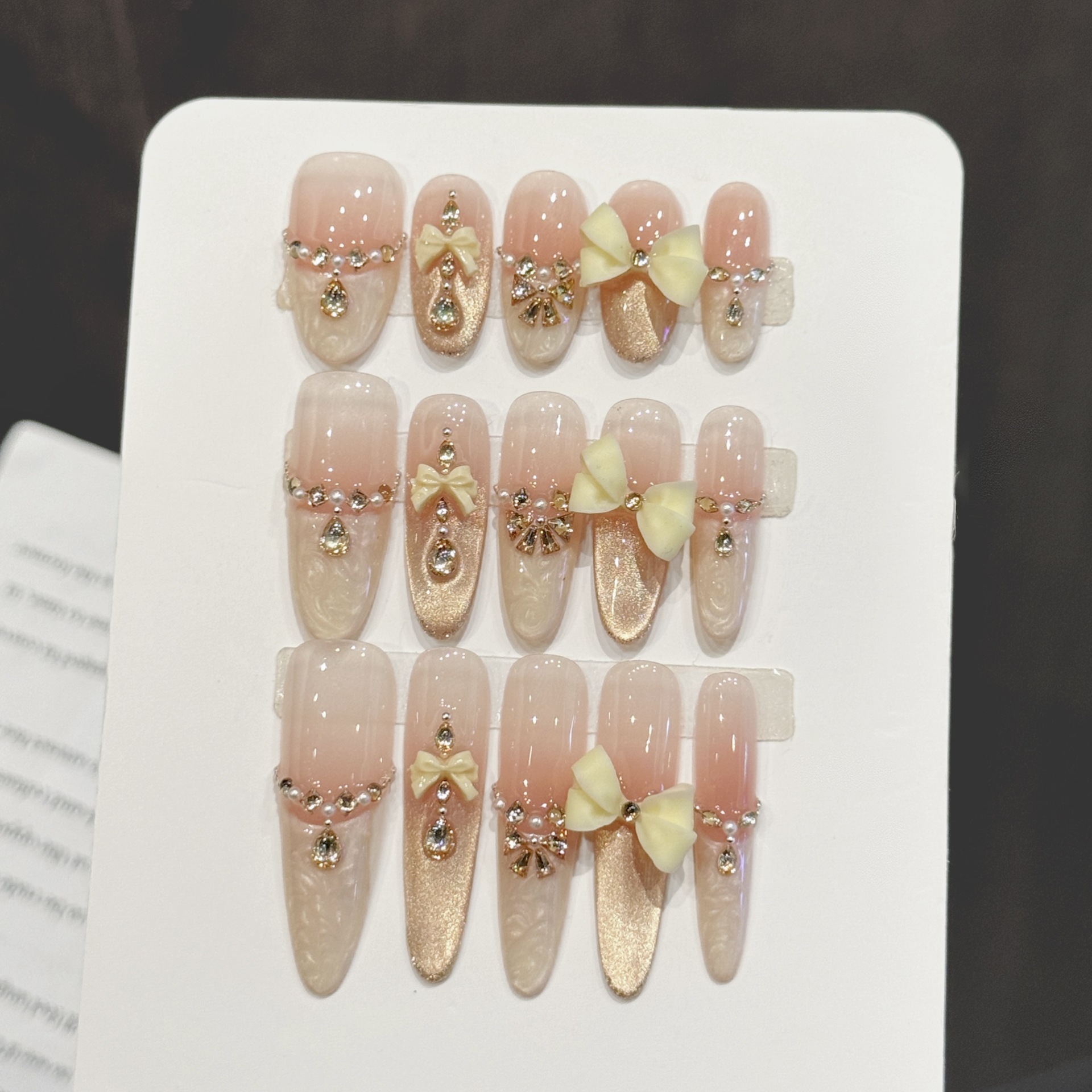 10pcs Handmade Press On Nails  - огляд і ціна Decorating Tip Set