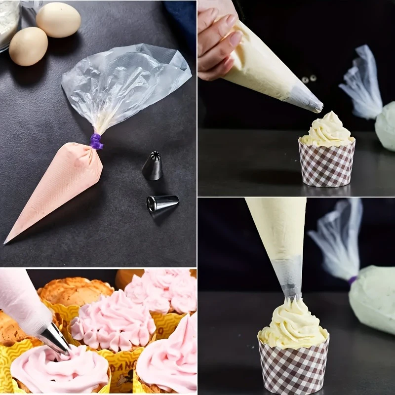 100PCS Disposable Pastry Bags, - огляд і ціна Piping Bag Disposable