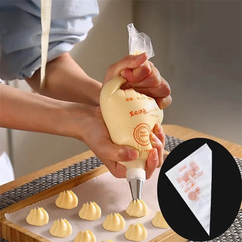 100PCS Thick Disposable Pastry - огляд і ціна Piping Bag Disposable