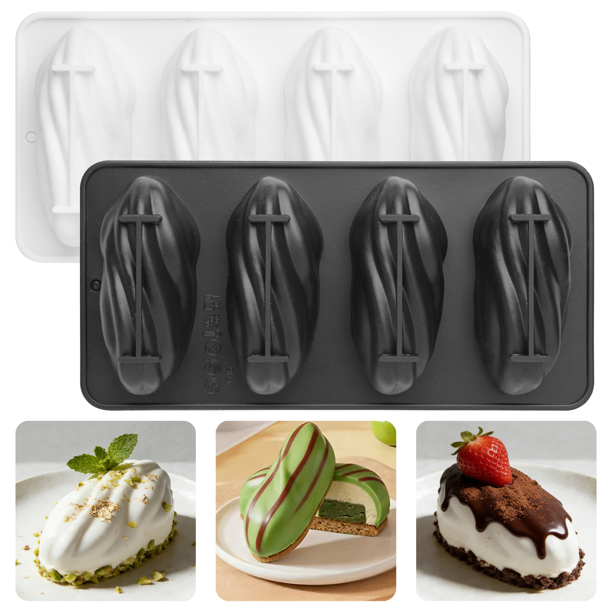4-Cell Pistachios Design Silic - огляд і ціна Kitchen Design For Baking