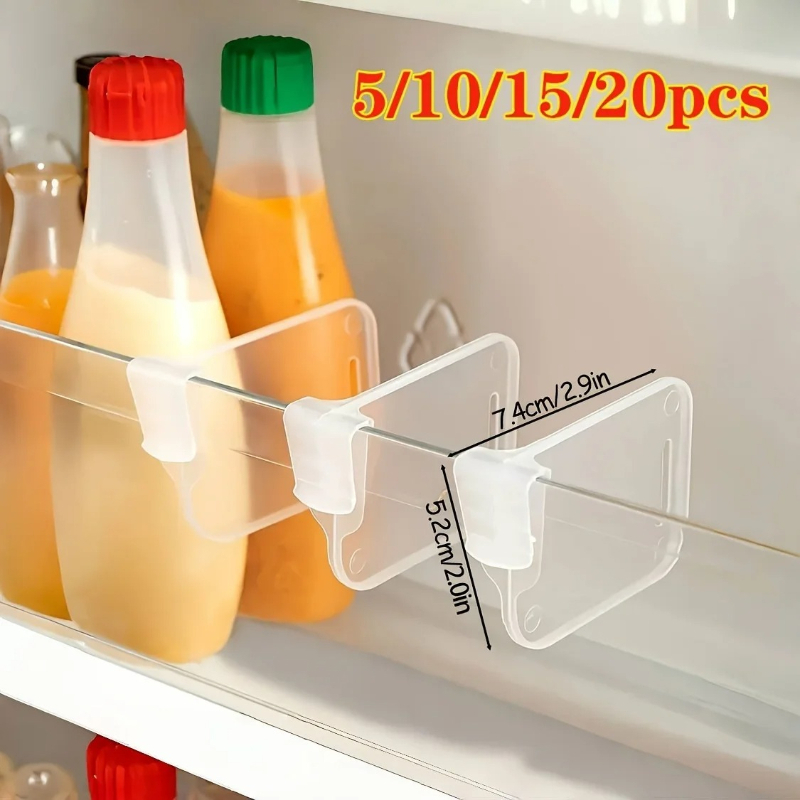 5 10 15 20PCS Sturdy Clear Ref - огляд і ціна Kitchen Zo