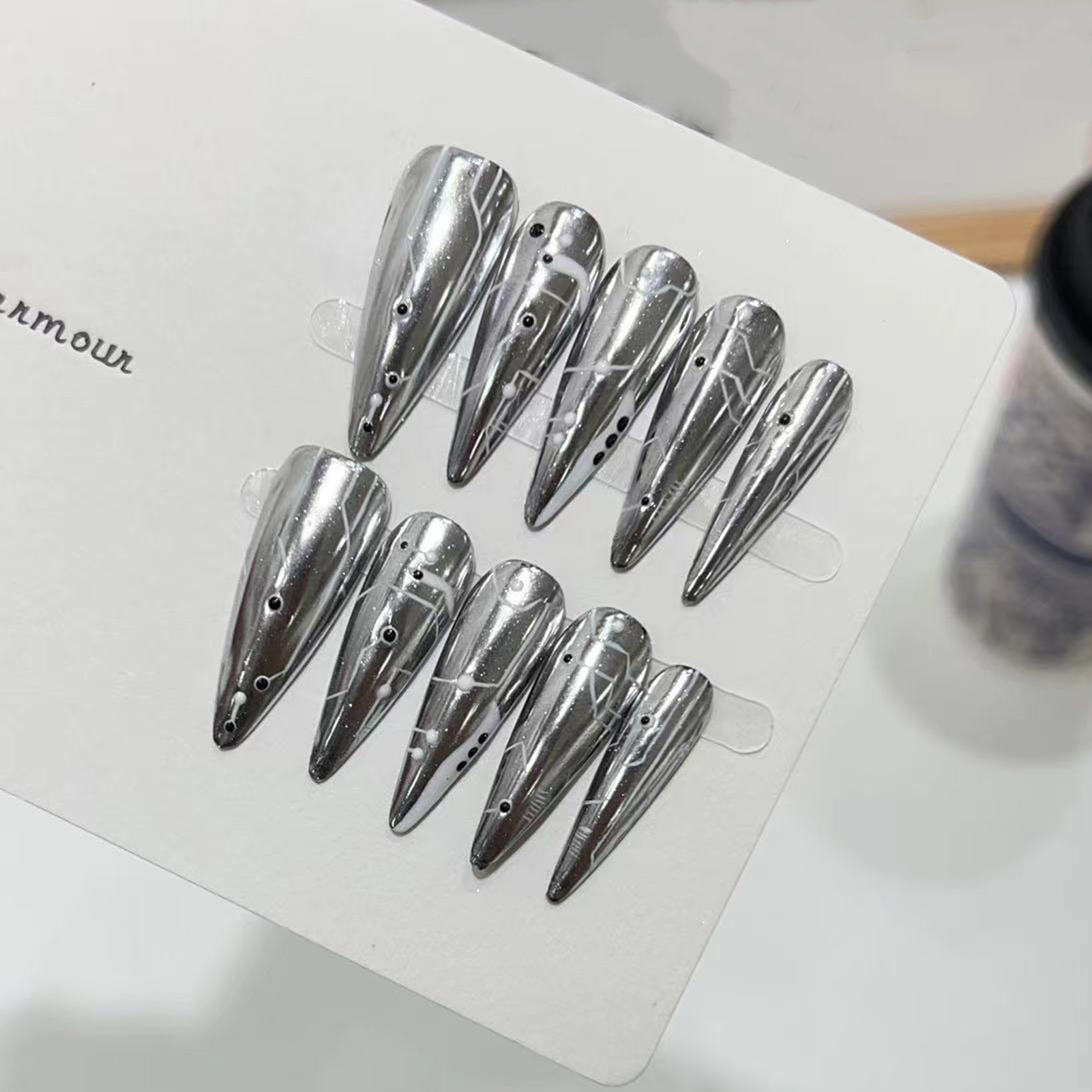 10pcs Halloween False Nails Re - огляд і ціна Decorating Tip Set