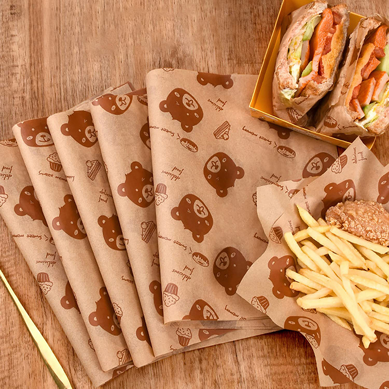 50pcs Sandwich Packaging Paper - огляд і ціна Kitchen Roll Baking