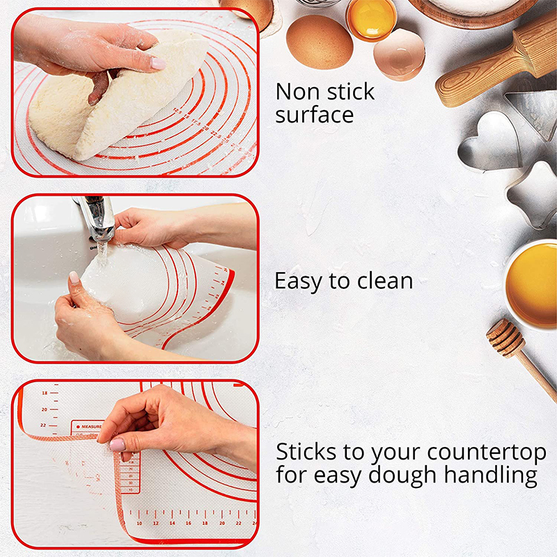 Oversize 80/70/60cm Silicone B - огляд і ціна Kitchen Roll Baking