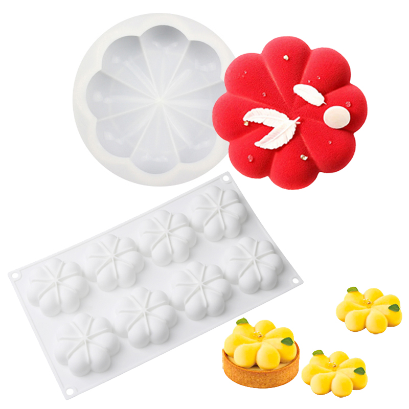1 or 8 Cells Flower Petal Desi - огляд і ціна Kitchen Design For Baking