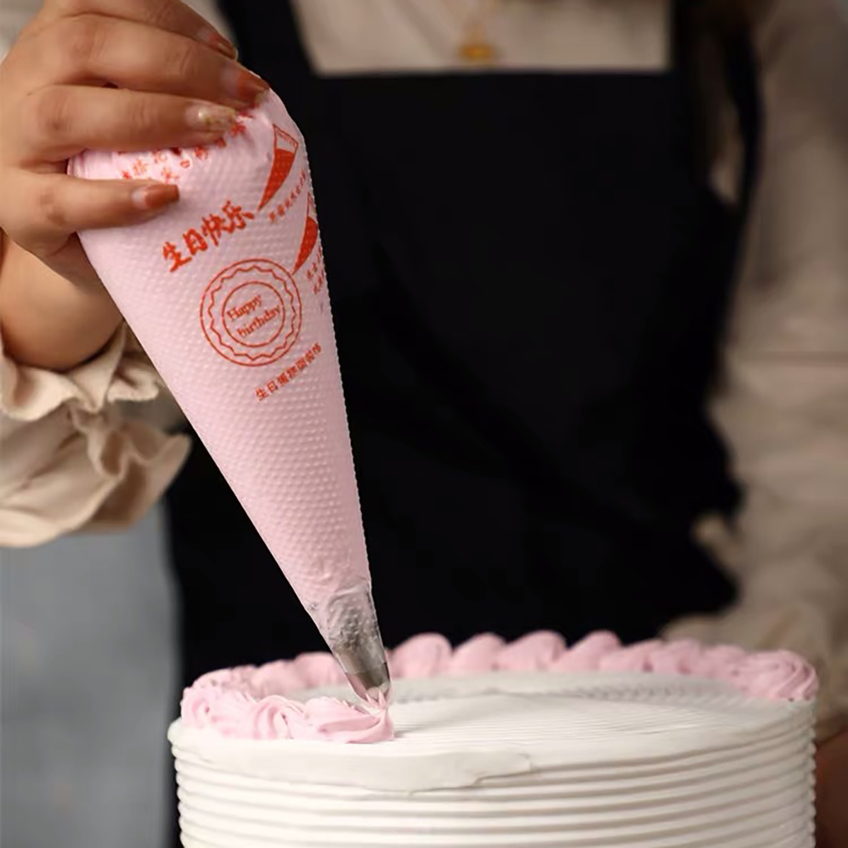 100 PCS Thick Disposable Pastr - огляд і ціна Piping Bag Disposable
