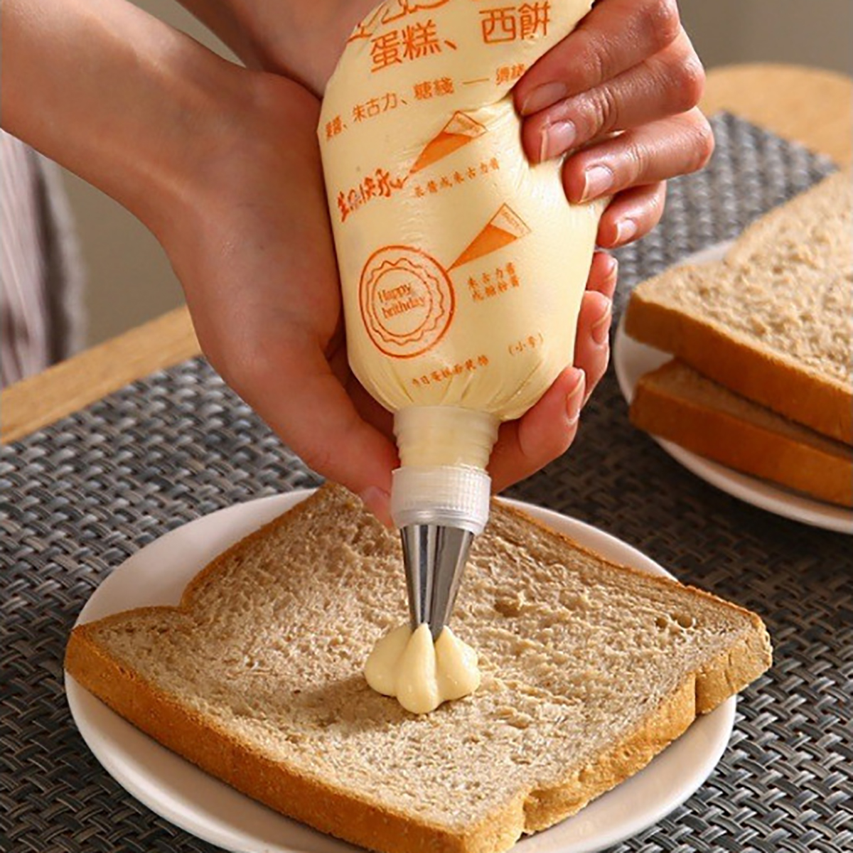 100 PCS Thick Disposable Pastr - огляд і ціна Piping Bag Disposable