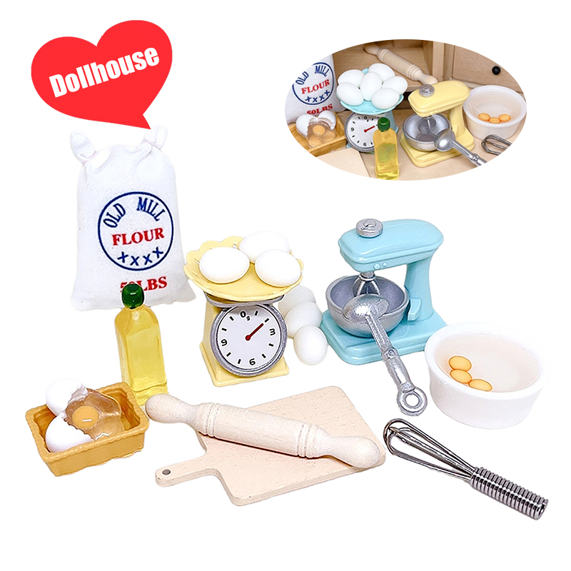 1Set 1:12 Dollhouse Miniature  - огляд і ціна Miniature Baking Kitchen