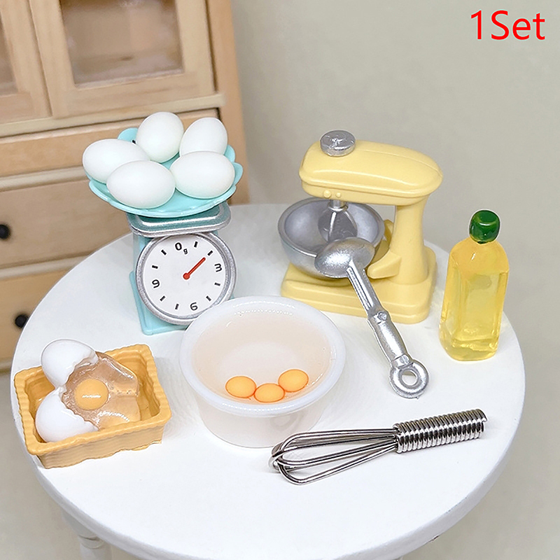 1Set 1:12 Dollhouse Miniature  - огляд і ціна Miniature Baking Kitchen