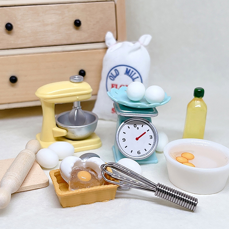 1Set 1:12 Dollhouse Miniature  - огляд і ціна Miniature Baking Kitchen