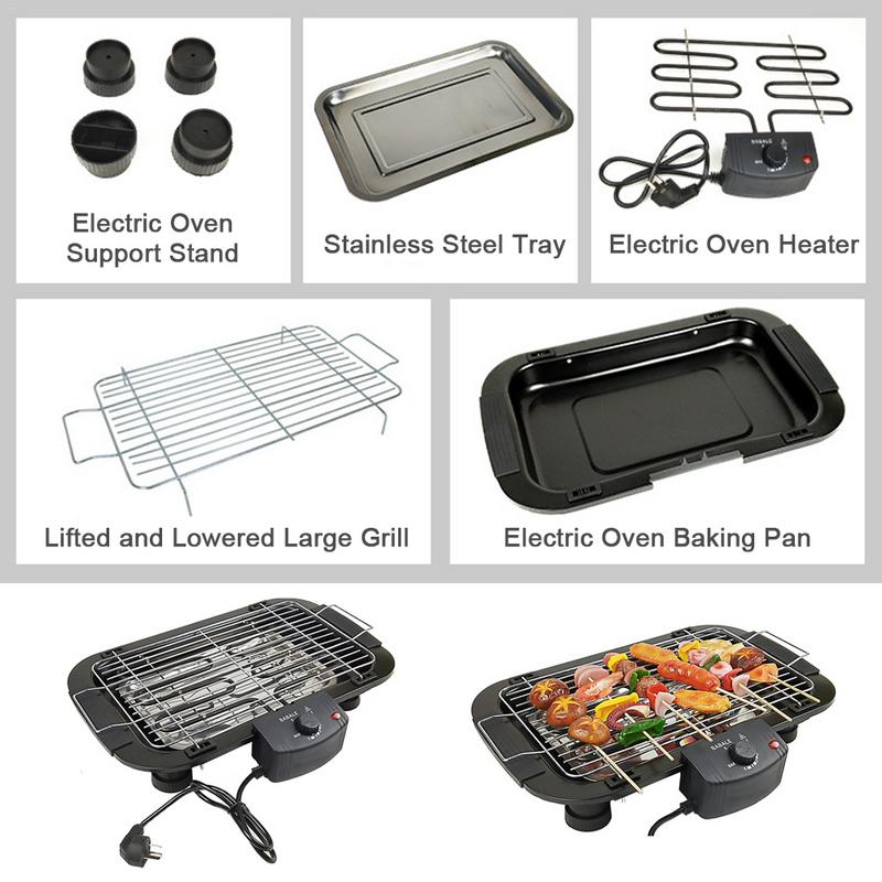 Household Smokeless Grill 2000 - огляд і ціна Kitchen Baking Equipment