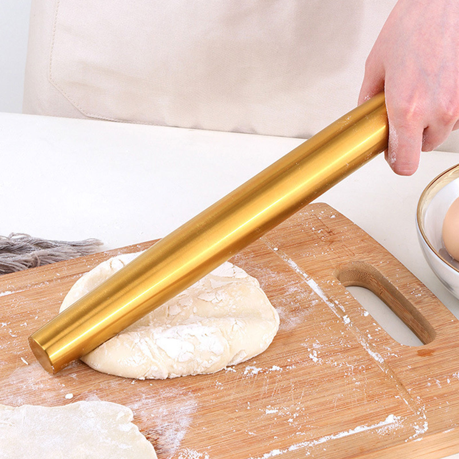 Gold Rolling Pin Baking Tool C - огляд і ціна Kitchen Roll Baking
