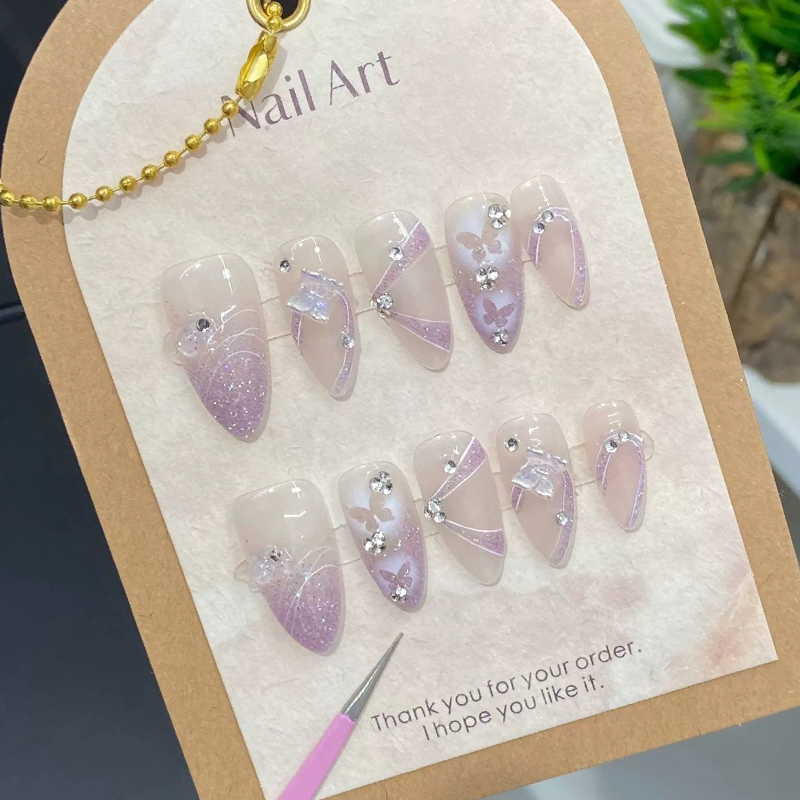 10pcs Handmade Press on Nails  - огляд і ціна Decorating Tip Set