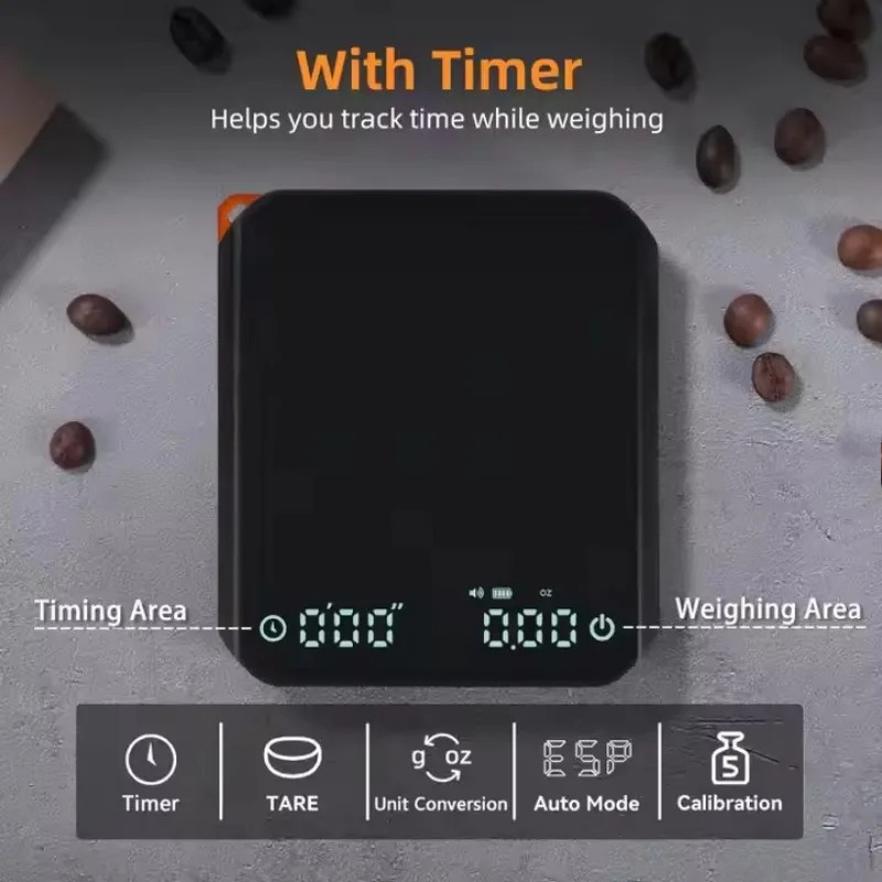 KitchenMini Coffee Scale with  - огляд і ціна Miniature Baking Kitchen