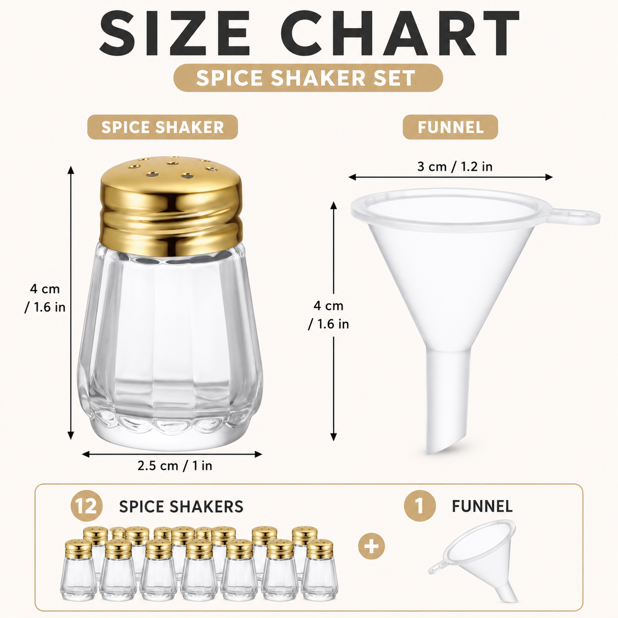 Small Salt & Pepper Shakers Cl - огляд і ціна Miniature Baking Kitchen