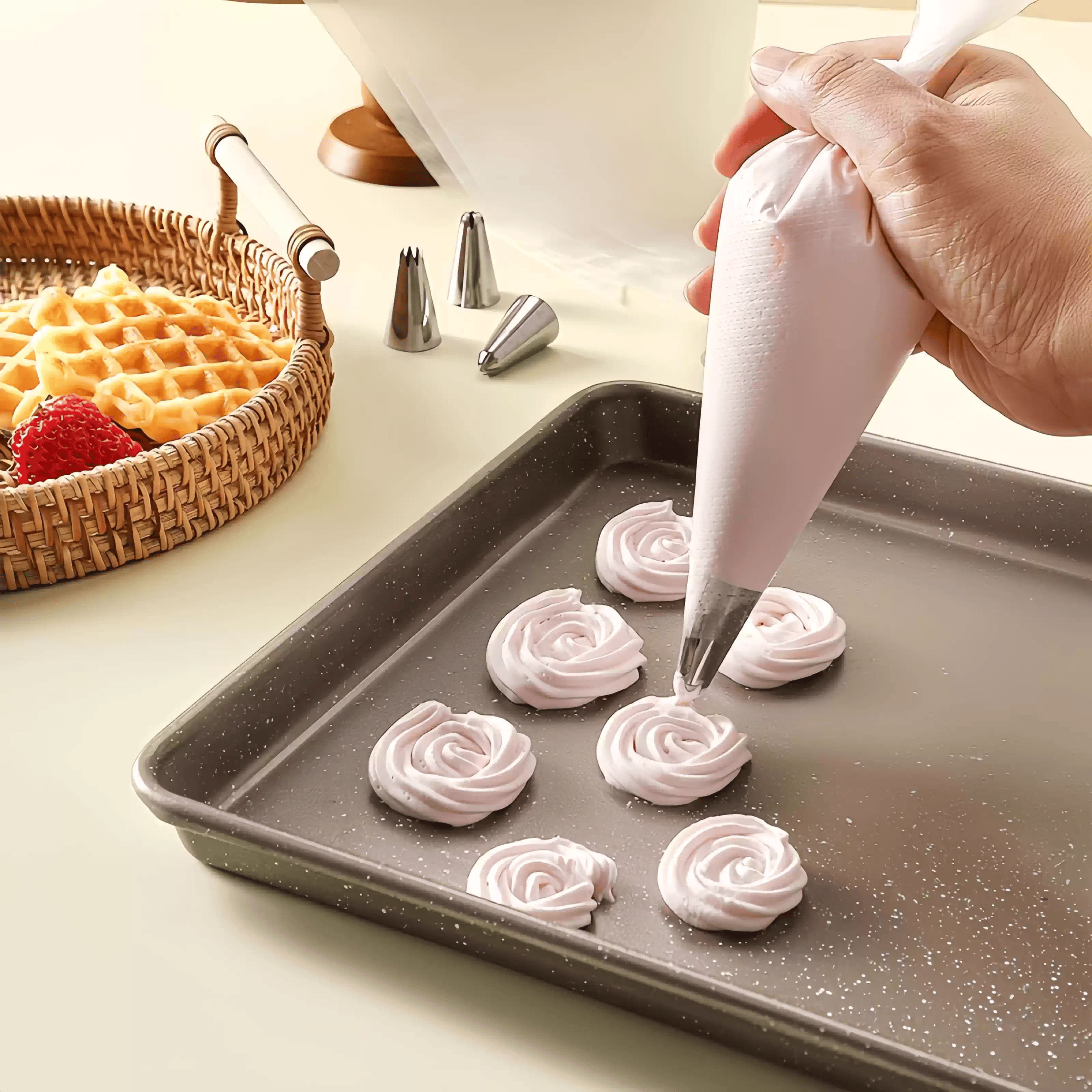 100 Pcs Bulk Piping Bags, Thic - огляд і ціна Piping Bag Disposable
