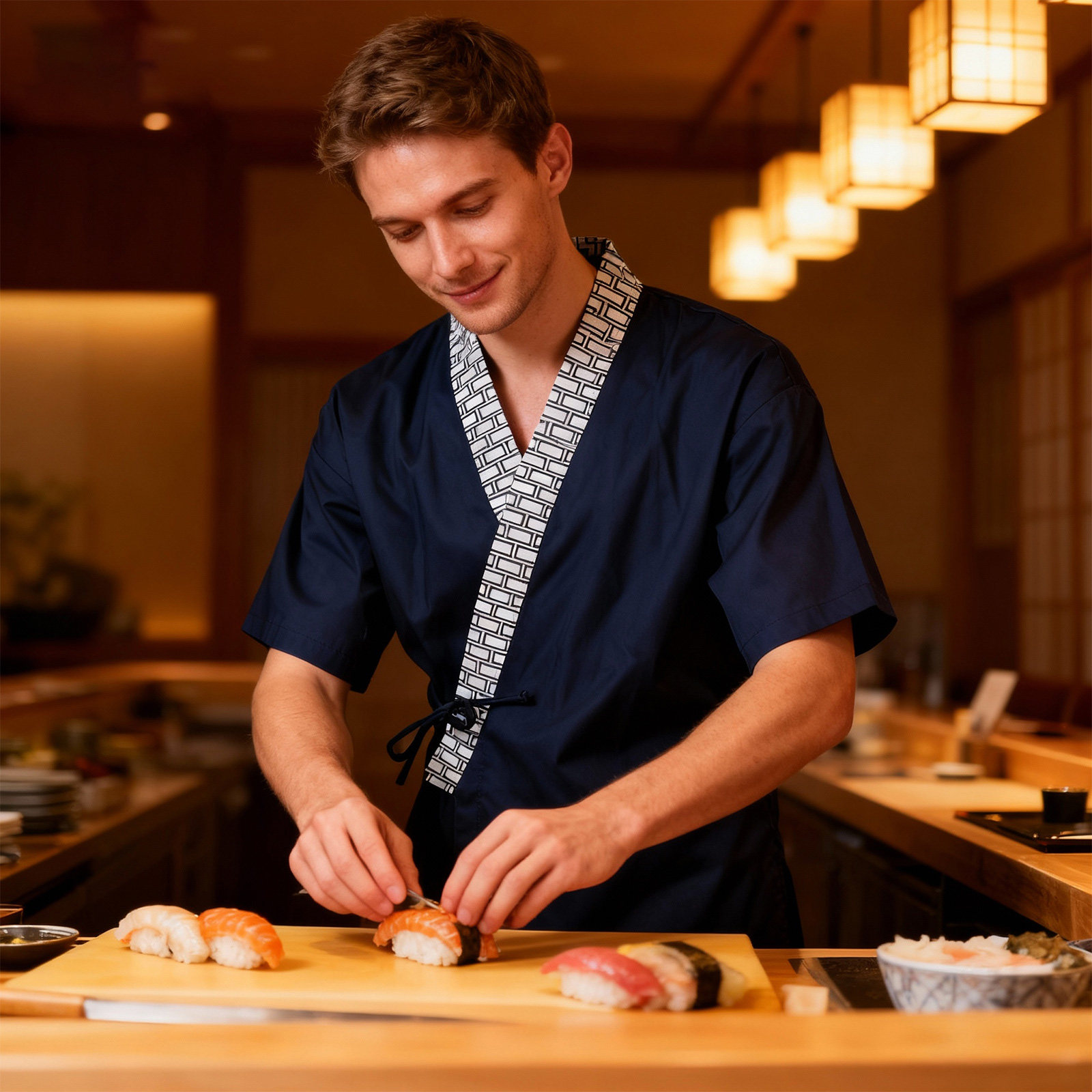 Kimono Chef Jacket Sushi Chef  - огляд і ціна Cooking Chef Xl