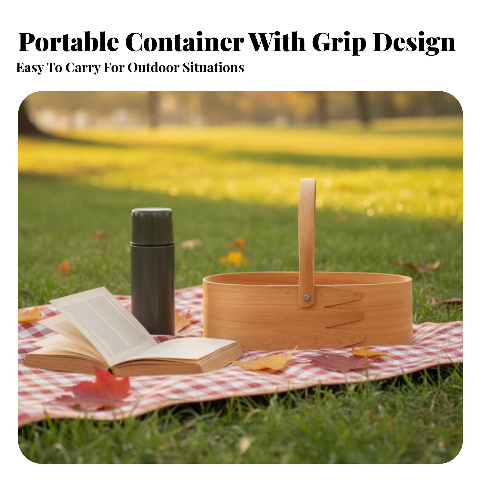 Handled Wood Chip Container Ja - огляд і ціна Kitchen Design For Baking