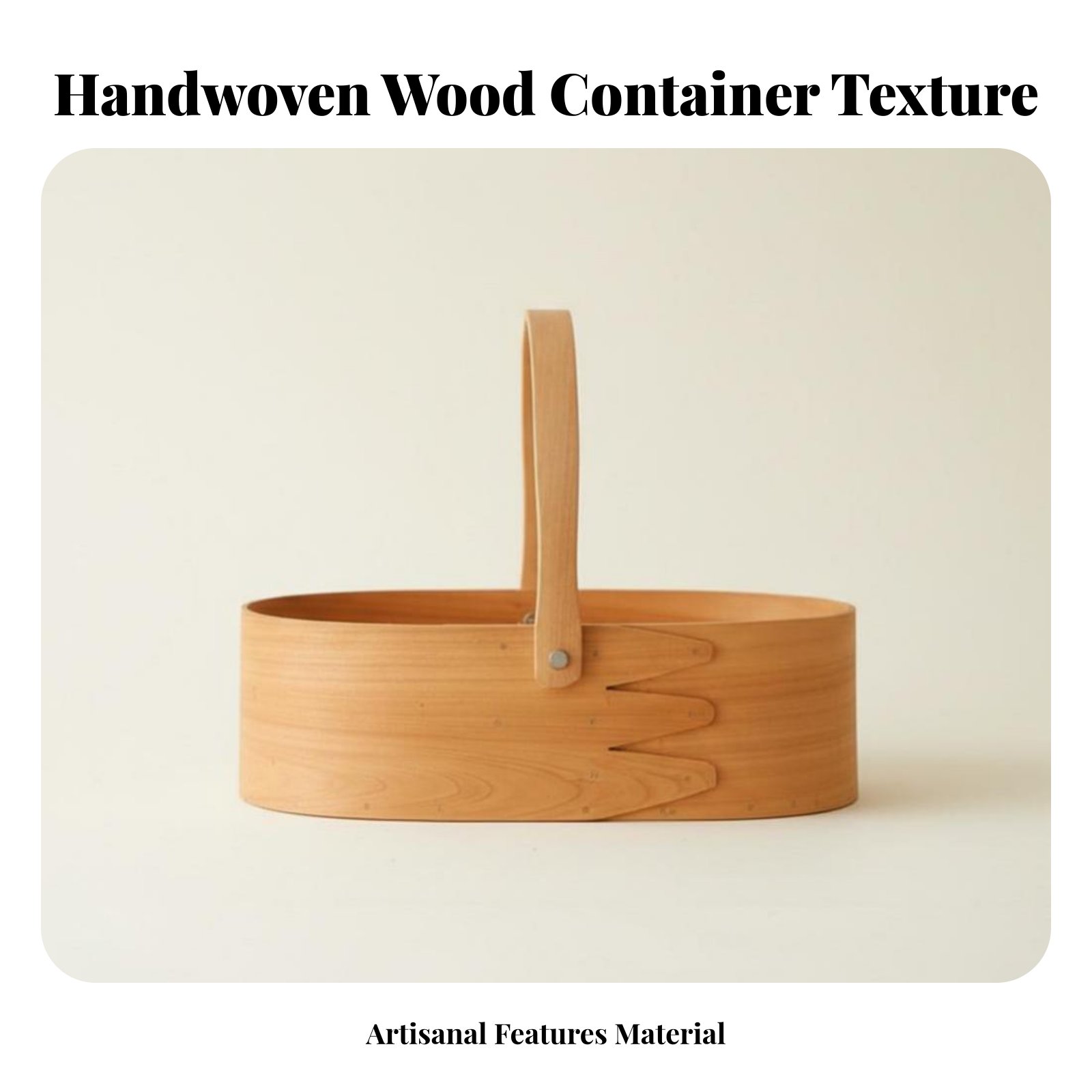 Handled Wood Chip Container Ja - огляд і ціна Kitchen Design For Baking
